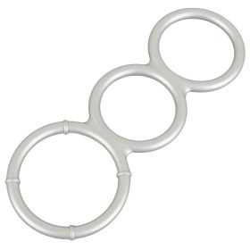 YOU2TOYS Triple Silicone Cock & Ball Ring