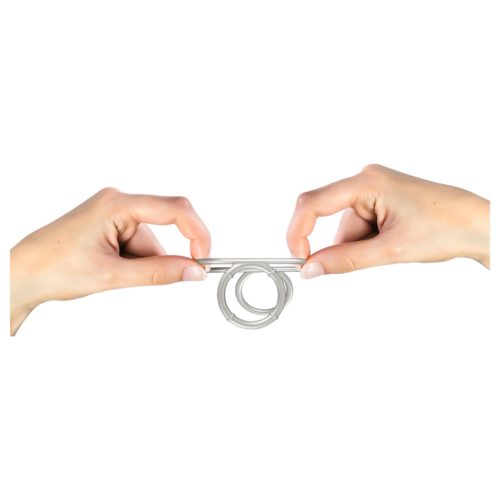 YOU2TOYS Triple Silicone Cock & Ball Ring