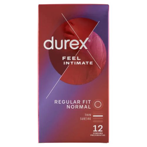 Durex Feel Intimate – Ultra-Thin Condom (12 pcs)