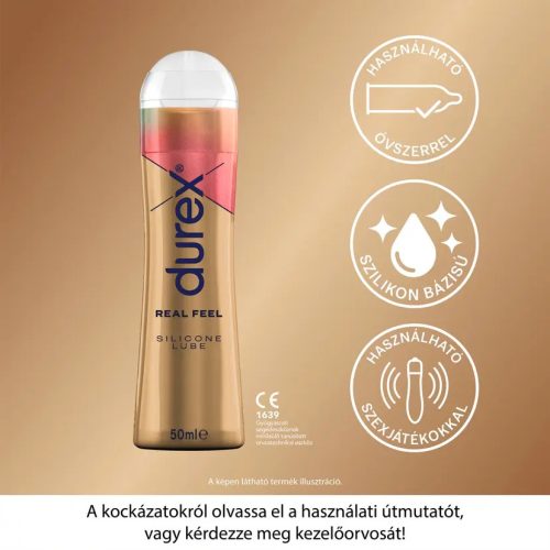 Durex Play Real Feel – Silicone-Based Lubricant