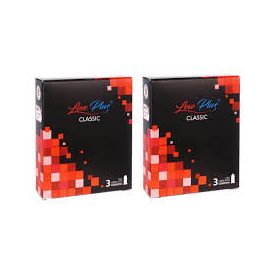 Love Plus Classic - piros (3db)