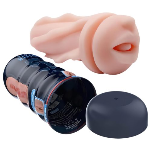 Pretty Love Vacuum Cup - realistic mouth masturbator