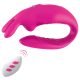 Aixiasia Hera – rechargeable, remote-controlled couple vibrator (pink)