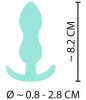 Cuties Mini Butt Plug  MENTA - szilikon anál plug