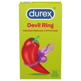 Durex Devil Ring vibrating cock ring (purple)