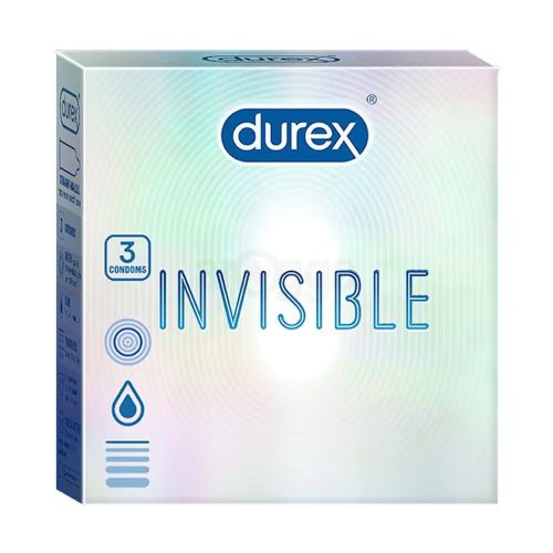 Durex Invisible Extra Thin Extra Sensitive Condoms 3 pcs
