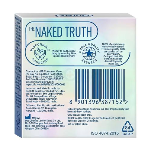 Durex Invisible Extra Thin Extra Sensitive Condoms 3 pcs