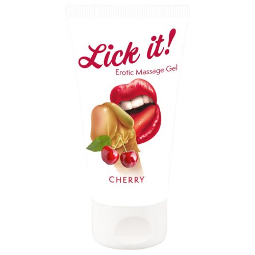 LICK IT! - 2IN1 EHETŐ SÍKOSÍTÓ - CSERESZNYE