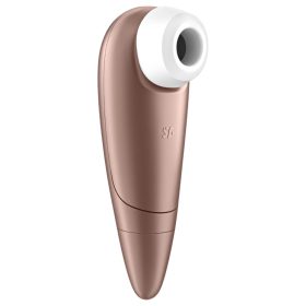   Satisfyer Number One - vízálló léghullámos csiklóizgató (barna)