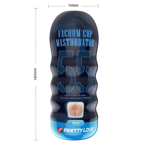Pretty Love Vacuum Cup - realistic butt masturbator