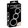 YOU2TOYS Triple Silicone Cock & Ball Ring
