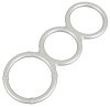 YOU2TOYS Triple Silicone Cock & Ball Ring