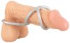 YOU2TOYS Triple Silicone Cock & Ball Ring